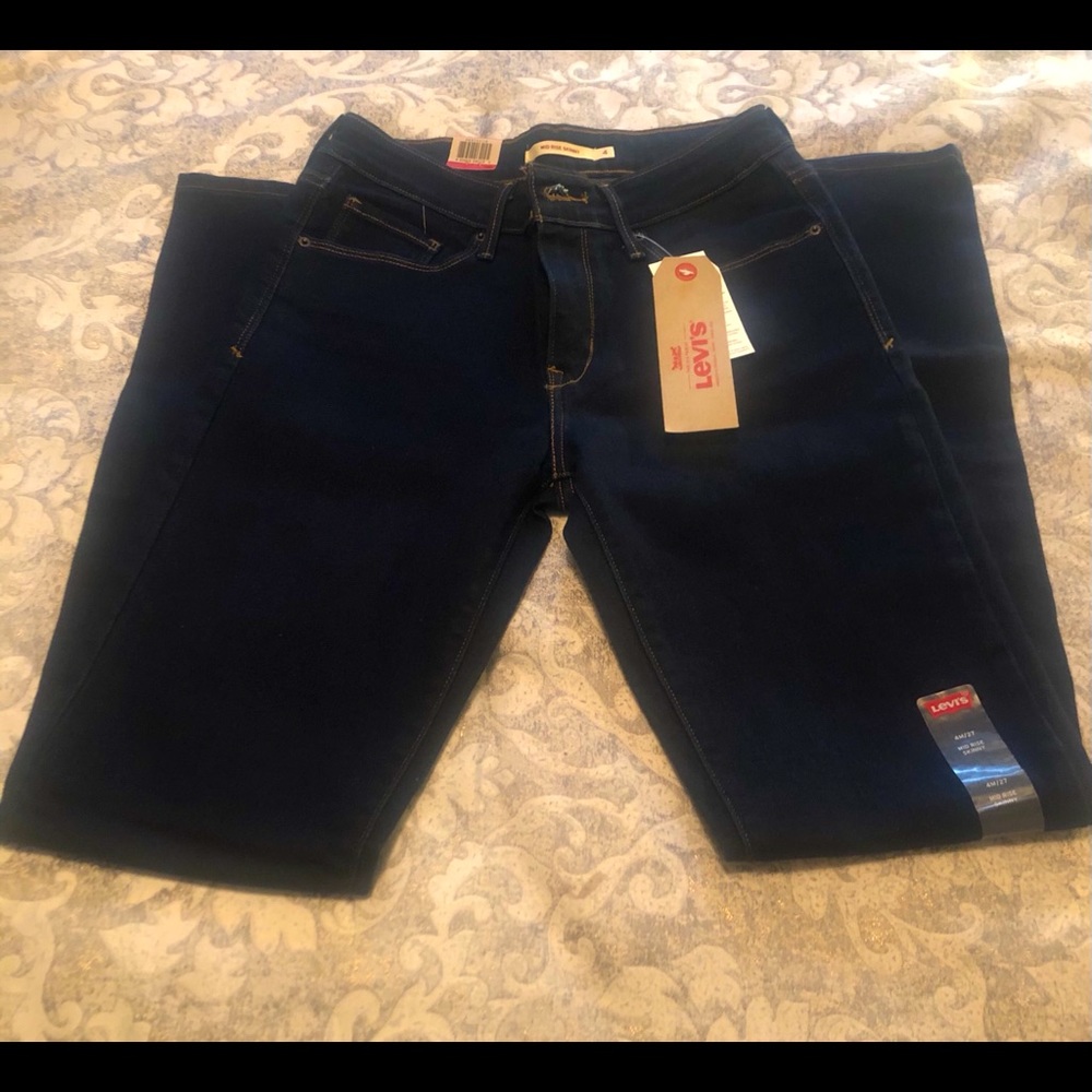 Mid Rise Skinny Jeans